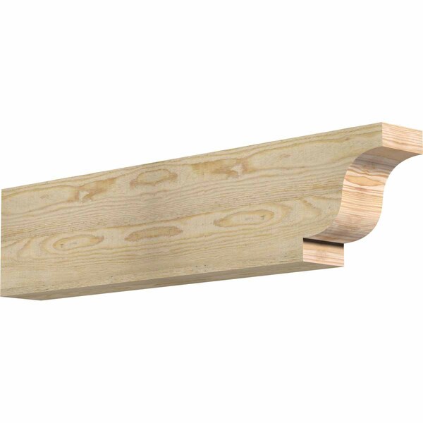 Ekena Millwork Newport Rough Sawn Rafter Tail, Douglas Fir, 4"W x 8"H x 36"L RFT04X08X36NEW00RDF - main